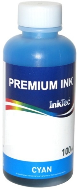 Чернила InkTec [E0010-100MC] для Epson T0822 100мл Cyan (XP-313/L100/L1110/L3150/L6160/P50/T50)