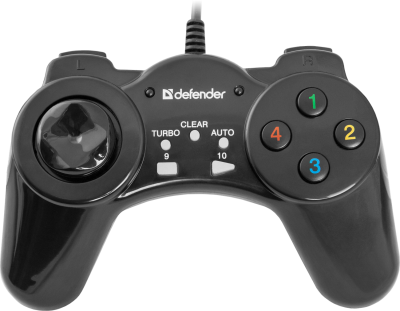 Джойстик DEFENDER   Vortex USB, 13 кнопок проводной геймпад