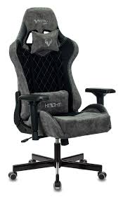 Кресло игровое Zombie VIKING 7 KNIGHT Fabric черный текстиль/эко.кожа с подголов. крестовина металл