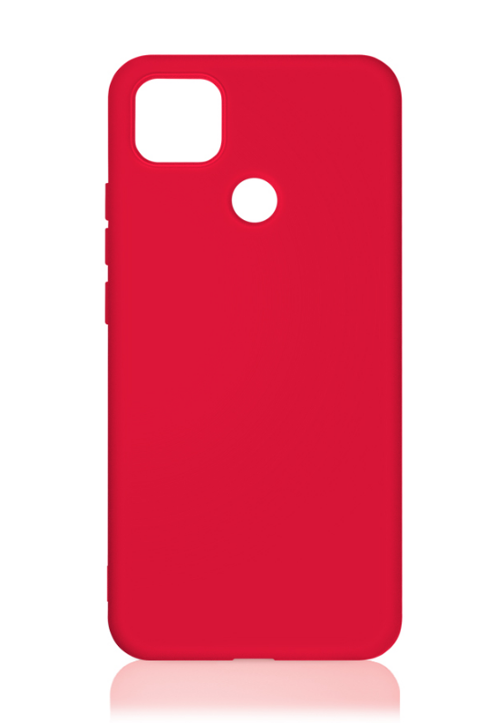 Чехол для Xiaomi Redmi Note 10/10S/Poco M5s, красный, силиконовая накладка, DF xiCase-69 (red)