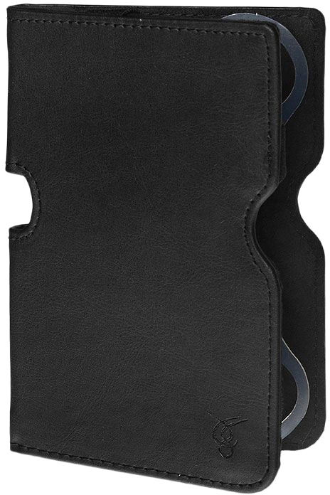 Кожаный чехол-обложка VIVACASE Smart для PocketBook 650, черн. (VPB-P6SM01-bl)