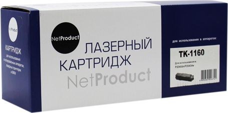 Картридж NetProduct Kyocera TK-1160 для Kyocera-Mita P2040dn 