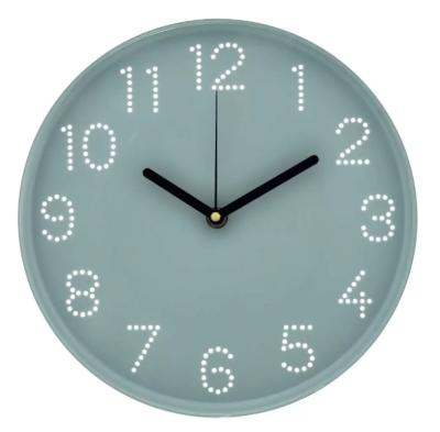 Часы настенные Рубин 2520-005 круг пластик d25 Классика корпус синий