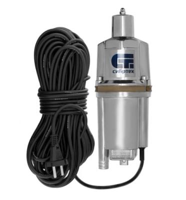 Насос погружной вибрационный Сибртех СВН300Н-15, нижний забор, 300 Вт, напор 75 м, 1200 л/ч