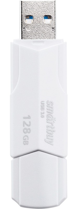 Флэш-память USB_128 GB Smartbuy CLUE White (SB128GBCLU-W3) USB 3.1