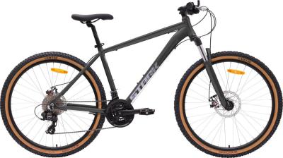 Велосипед Stark'25 Indy 29.1 D черный матовый/белый призрак XL/22"