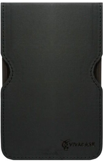 Кожаный чехол-обложка Flip VIVACASE для PocketBook 650, черн. (VPB-P6FL01-bl)