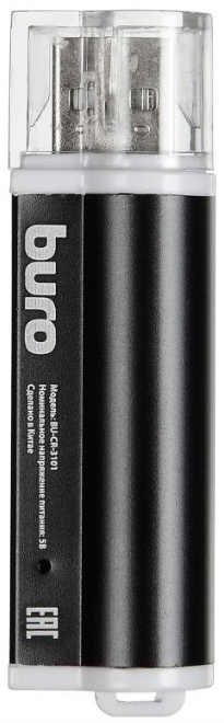 Кард-ридер  Buro BU-CR-3101 черный USB2.0