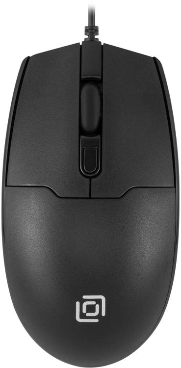 Мышь Oklick 147M V2 black optical (2000dpi, 2.0м) USB