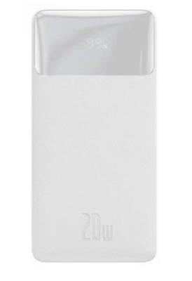 Внешний аккумулятор BASEUS Bipow Digital Display Overseas Edition белый 10000mA