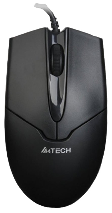 Мышка A4Tech OP-550NU Black (1.5м проводная оптическая 1000dpi USB)