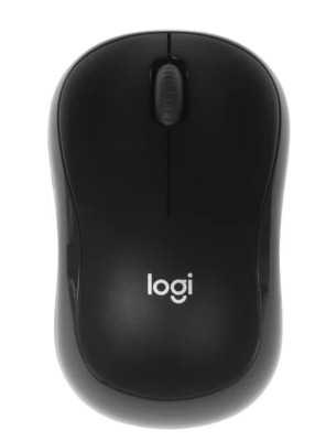 Мышка Logitech B175 Black беспроводная оптическая (910-004332)