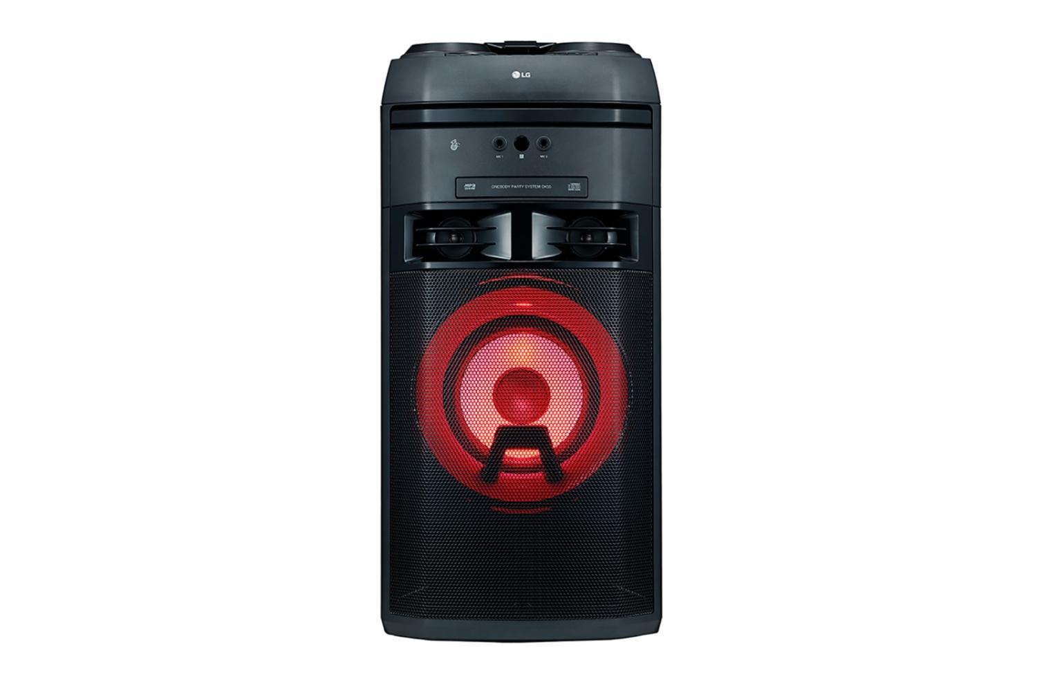 Музыкальный центр LG OK65 <500Вт CD,MP3;FM;AUX in;RCA in;BT4.0;USB;Mic.Inx2;Караоке> 