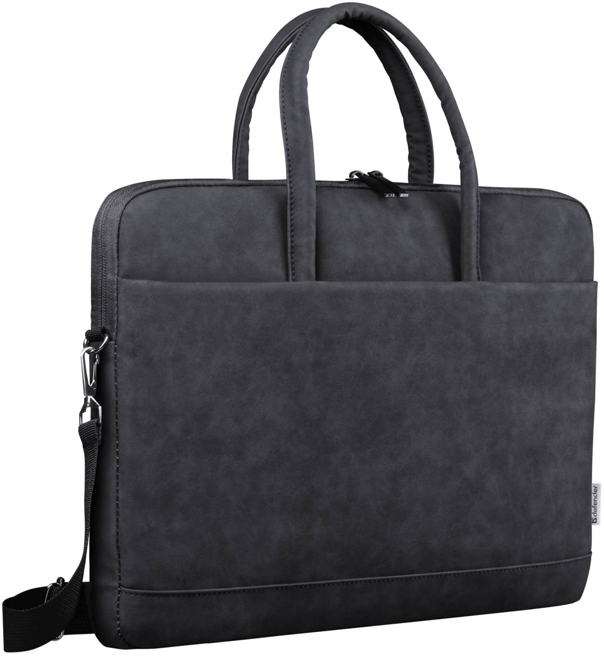 Сумка для ноутбука DEFENDER Trendy 15-16" PU кожа, черный, карман