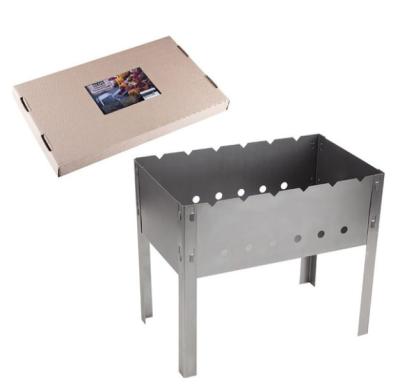 Мангал ECOS сборно-разборный 400х240х350мм, 0,50мм, в коробке\\182555