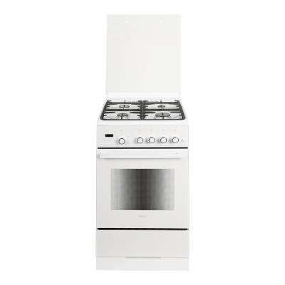 Плита газовая GEFEST 5300-03 0140 белый (газ-контроль/э.розжиг/чугун реш-ки/52 л/50*58,5)