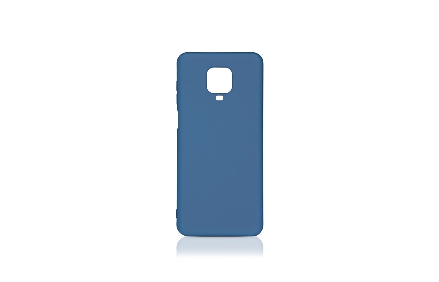 Чехол для Xiaomi Redmi Note 9S/9 Pro/9 Pro Max, синий, микрофибра, DF xiOriginal-09