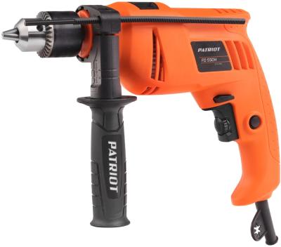 Дрель ударная Patriot FD 550H 600Вт, 3000 об/мин, 44800 уд/мин, ключевой, реверс (120301550)