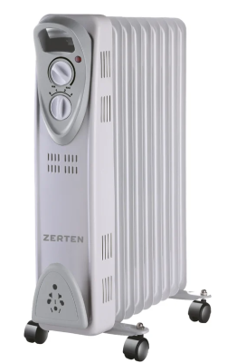 Радиатор масляный Zerten MRS-20 9 секций 2000Вт