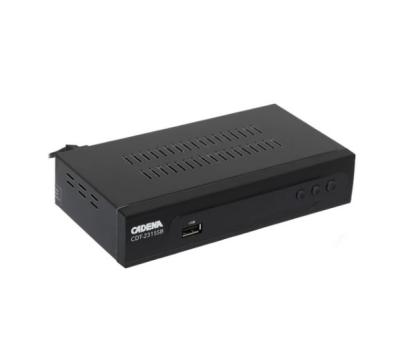 Ресивер DVB-T2 Cadena CDT-2315SB черный