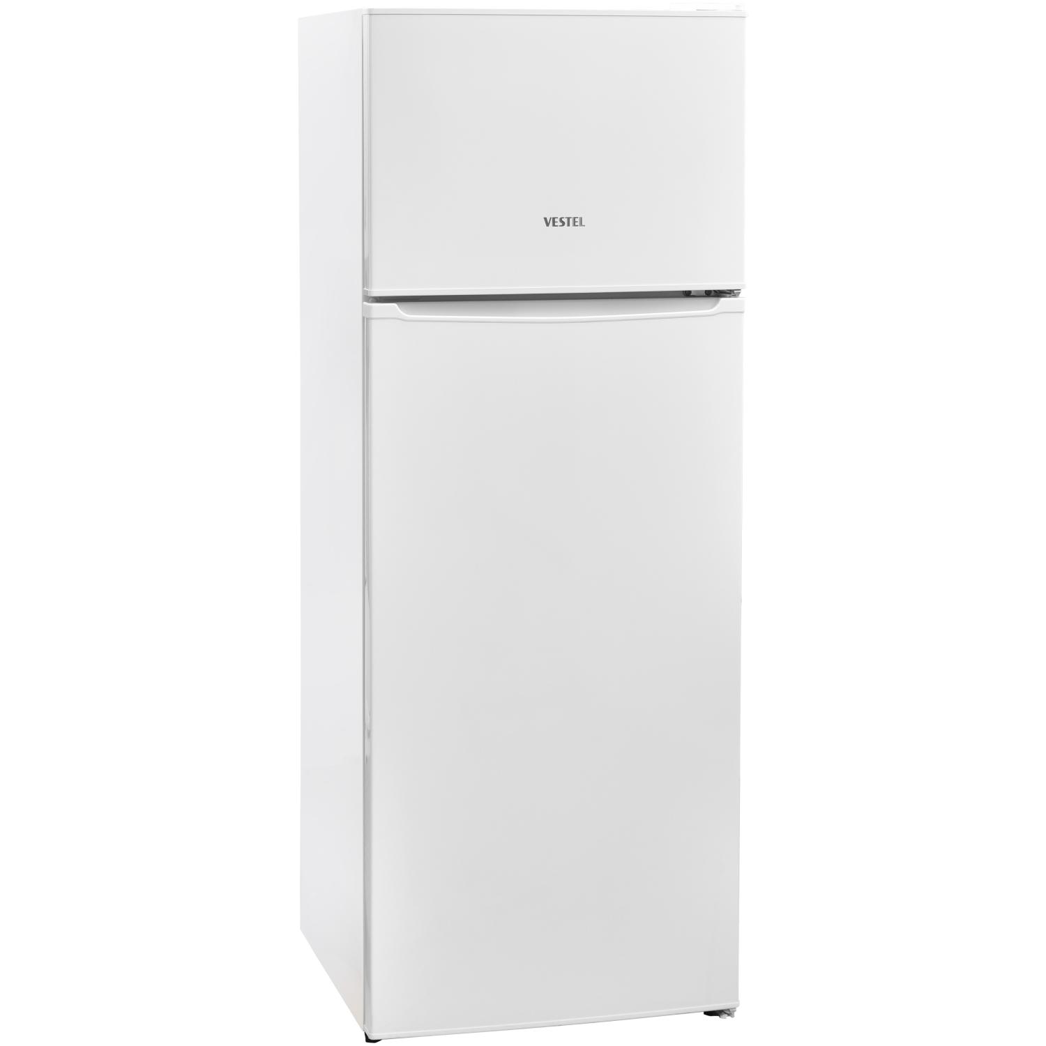 Холодильник 144 см Vestel VDD144VW(объем 171/42, А+ 220 кВтч/год, 54х57,5х144)