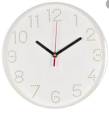 Часы настенные Рубин 2520-001 круг пластик d25 Классика корпус белый