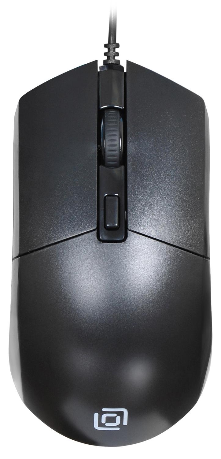 Мышь Oklick 207M black optical (1000dpi) USB