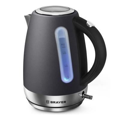 Чайник Brayer 6118BR 2200Вт.1,7 л, сталь окраш, автоотключ, Strix