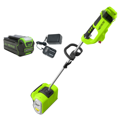 Снегоуборщик электрический GreenWorks GD40SS30K4, 40V, 30 см, бесщеточный, с 1хАКБ 4 А.ч и ЗУ