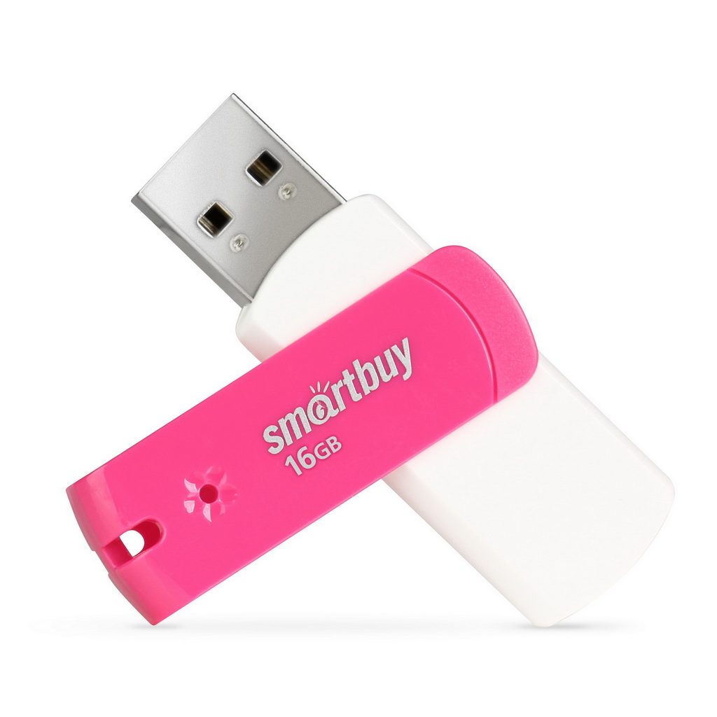 Флэш-память USB_ 16 GB Smartbuy Diamond Pink (SB16GBDP)