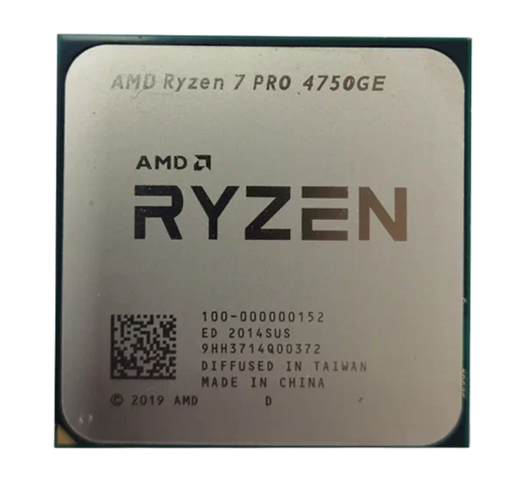 Процессор AMD RYZEN 7 4750GE OEM <3,6-4,4GHz, 8/16cores, Radeon Vega 8, DDR4-3200, 65Вт> Renoir AM4