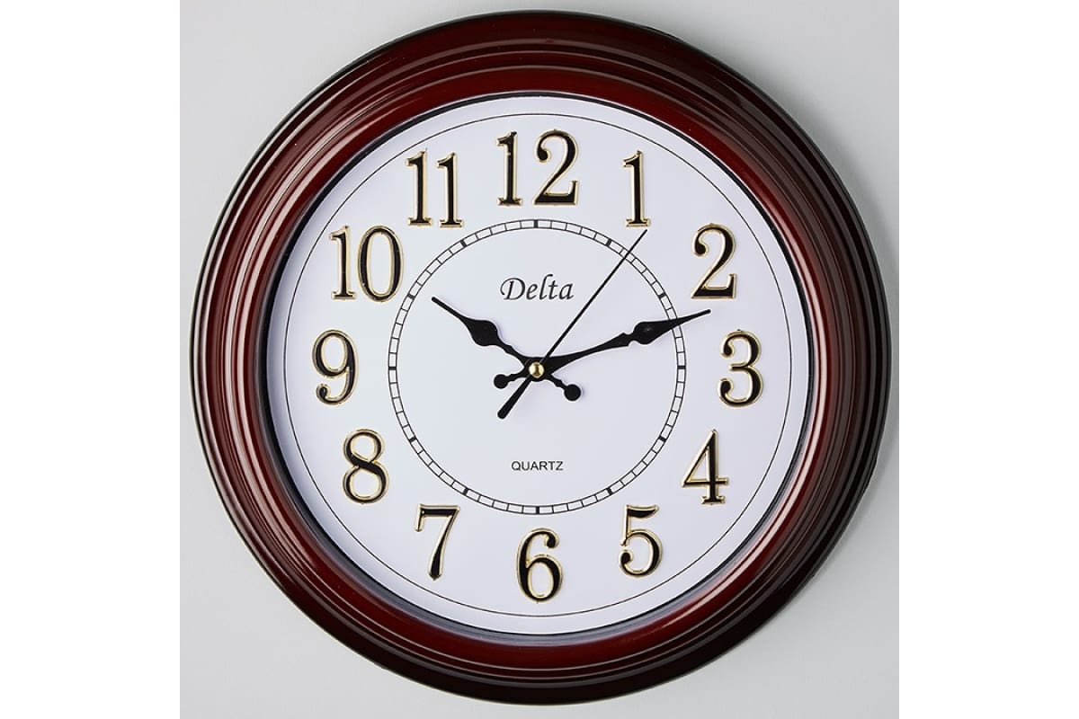 Часы настенные DELTA DT7-0008 29,7*29,7*4,7см