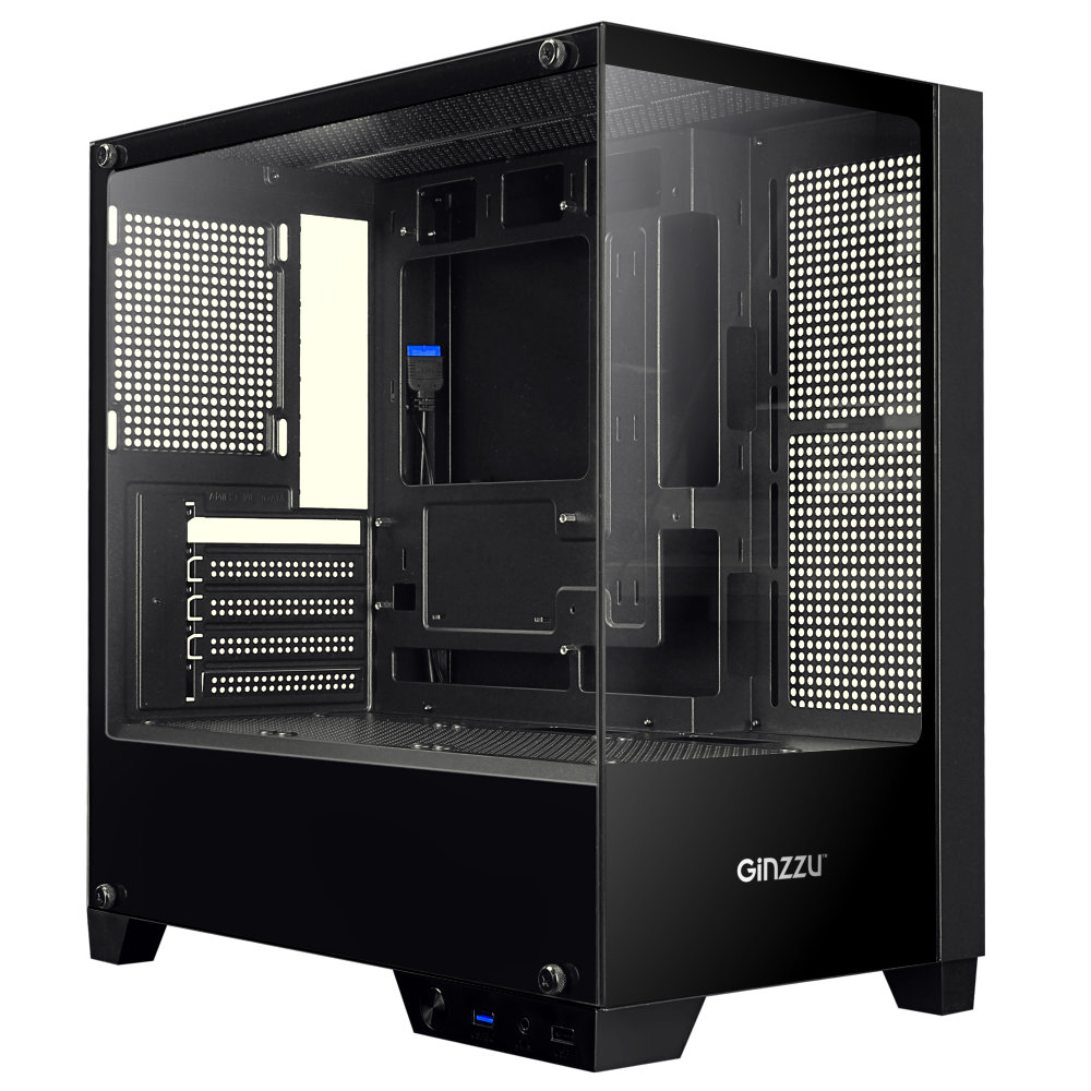 Корпус mATX MidiTower Ginzzu CL570 