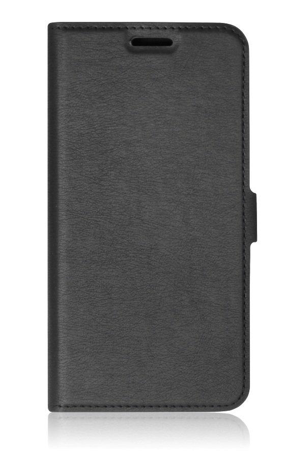 Чехол для Samsung Galaxy A6 Plus 2018, черный, книжка, DF sFlip-30