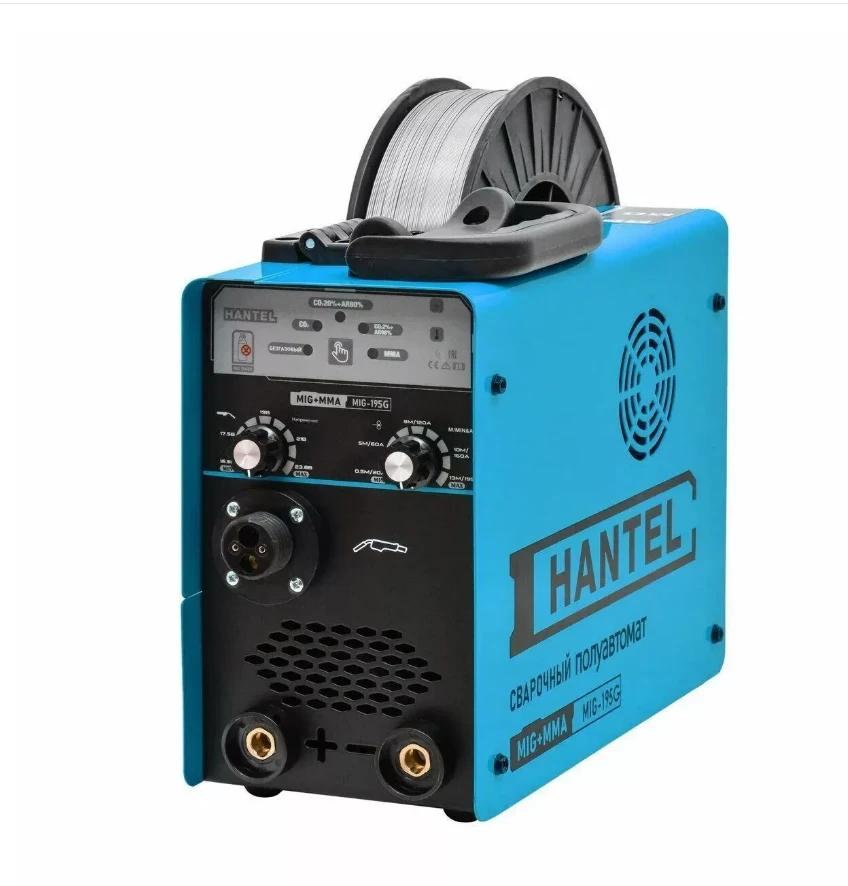 Сварочный аппарат HANTEL MIG-195G (MIG (Co2, MIX), MIG (FCAW) 50-195A