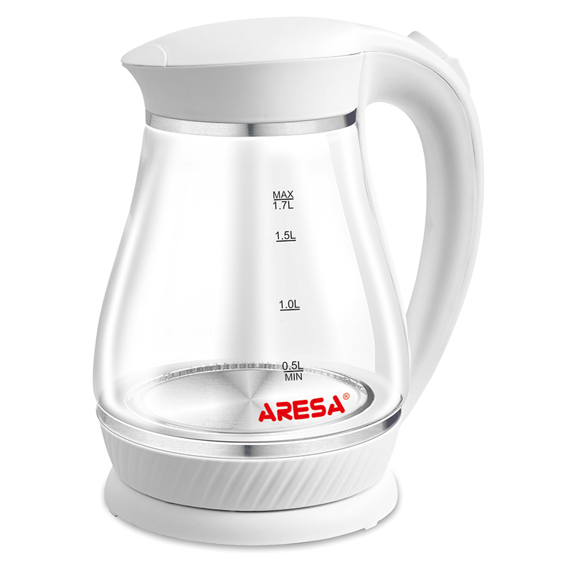 Чайник Aresa AR-3454 (1,7 л,1850-2200 Вт, стекло, Strix)
