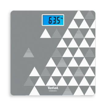 Весы напольные электронные Tefal PP1534V0 макс.160кг серый/рисунок