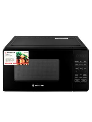 СВЧ-печь Brayer 2505BR 700 Вт, 20 л, цифр.управл, 9 режим.пригот,LED дисп,таймер 99 мин