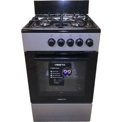 Плита газовая VESTA Bergamo VGG 5021.1 серый