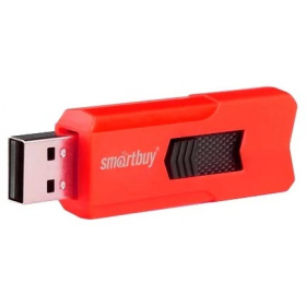 Флэш-память USB_128 GB Smartbuy IRON Black/Red (SB128GBIR-K3) USB 3.0
