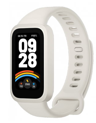 Фитнес-браслет Xiaomi Smart Band 9 Active Beige White <1.47" TFT 320Х172 60Гц,BT 5.3,SpO2,300мАч)