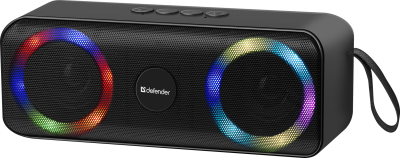 Портативная акустика DEFENDER Q1 10Вт, Light/BT/FM/USB/TF/AUX 