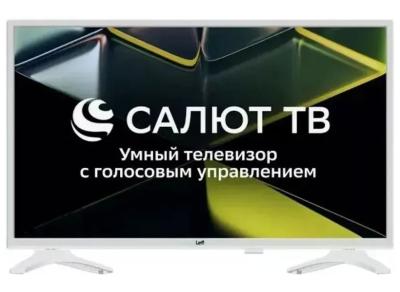 Телевизор 28" LEFF 28H691T HD WHITE SALUT SMART