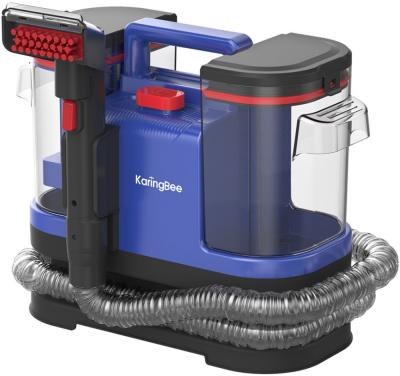 Пылесос моющий KaringBee HY100 для чистки ковров,тканей и мягкой мебели (синий)