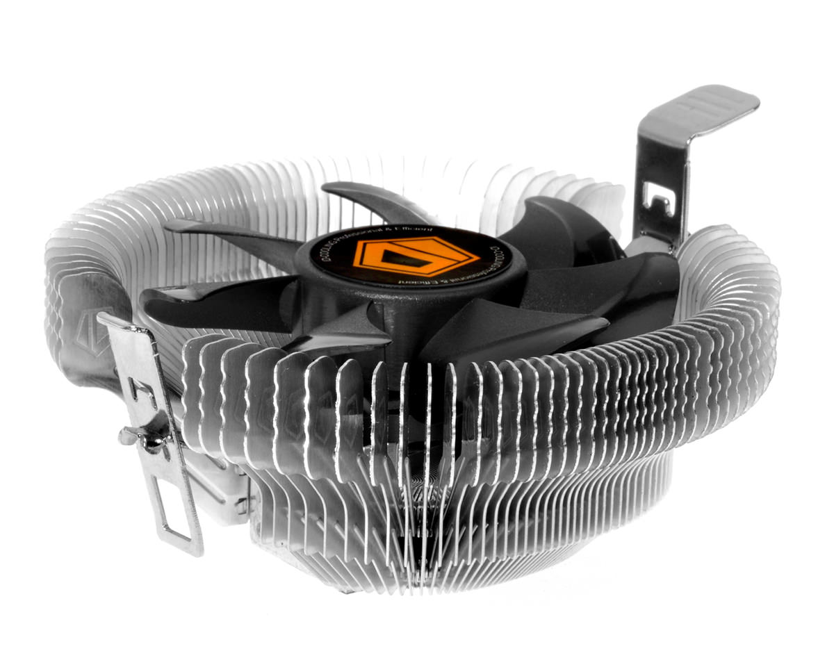 Вентилятор ID-Cooling DK-01S (AM4/AM5/1200/1700,3-pin,24dB,2200об/мин,Al,65Вт)
