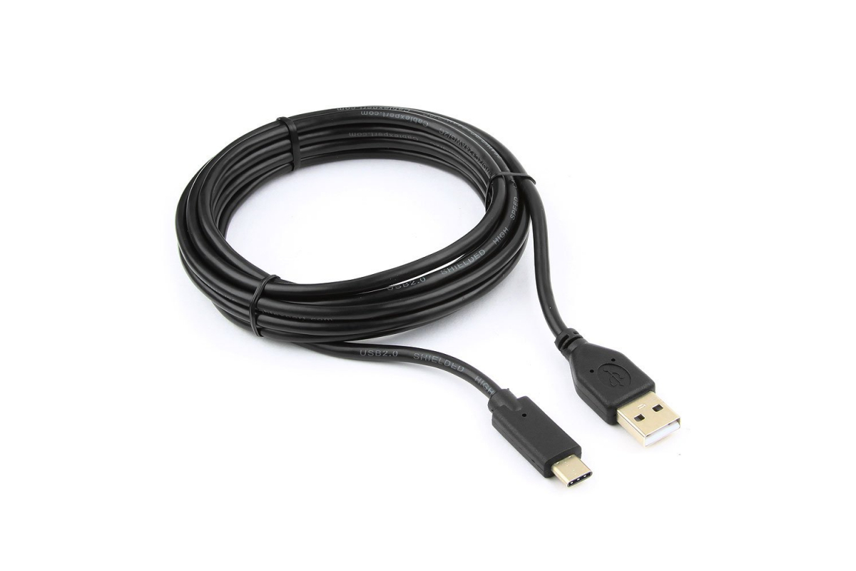 Кабель соединительный USB 2.0 - AM/USB Type-C Cablexpert CCP-USB2-AMCM-10, 3 м