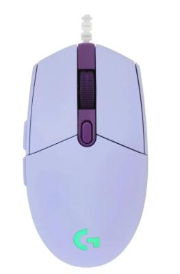 Мышка Logitech G102 LIGHTSYNC Lilac (игровая проводная USB (910-005857)