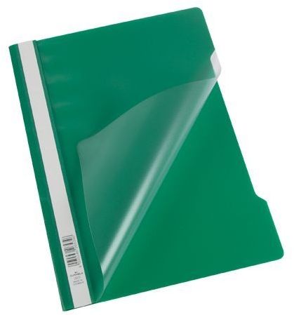 Скоросшиватель пластиковый DURABLE (Германия) зеленый, 2573-05