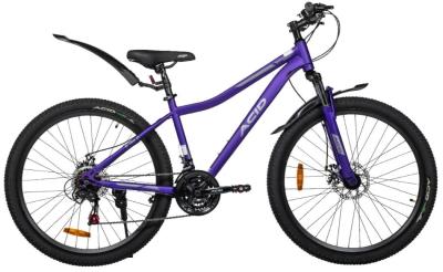Велосипед ACID Q 750 D (27,5" 21 ск. рост. 16) Purple Flat/Gray 