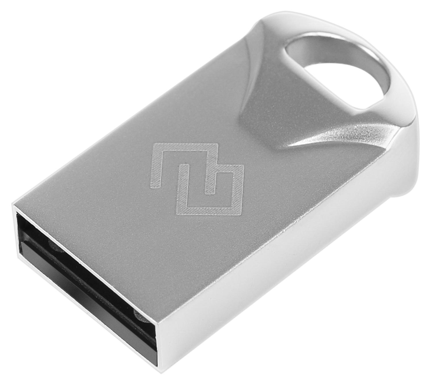 Флэш-память USB_ 32 GB Digma DRIVE2 DGFUM032A20SR USB2.0 серебристый
